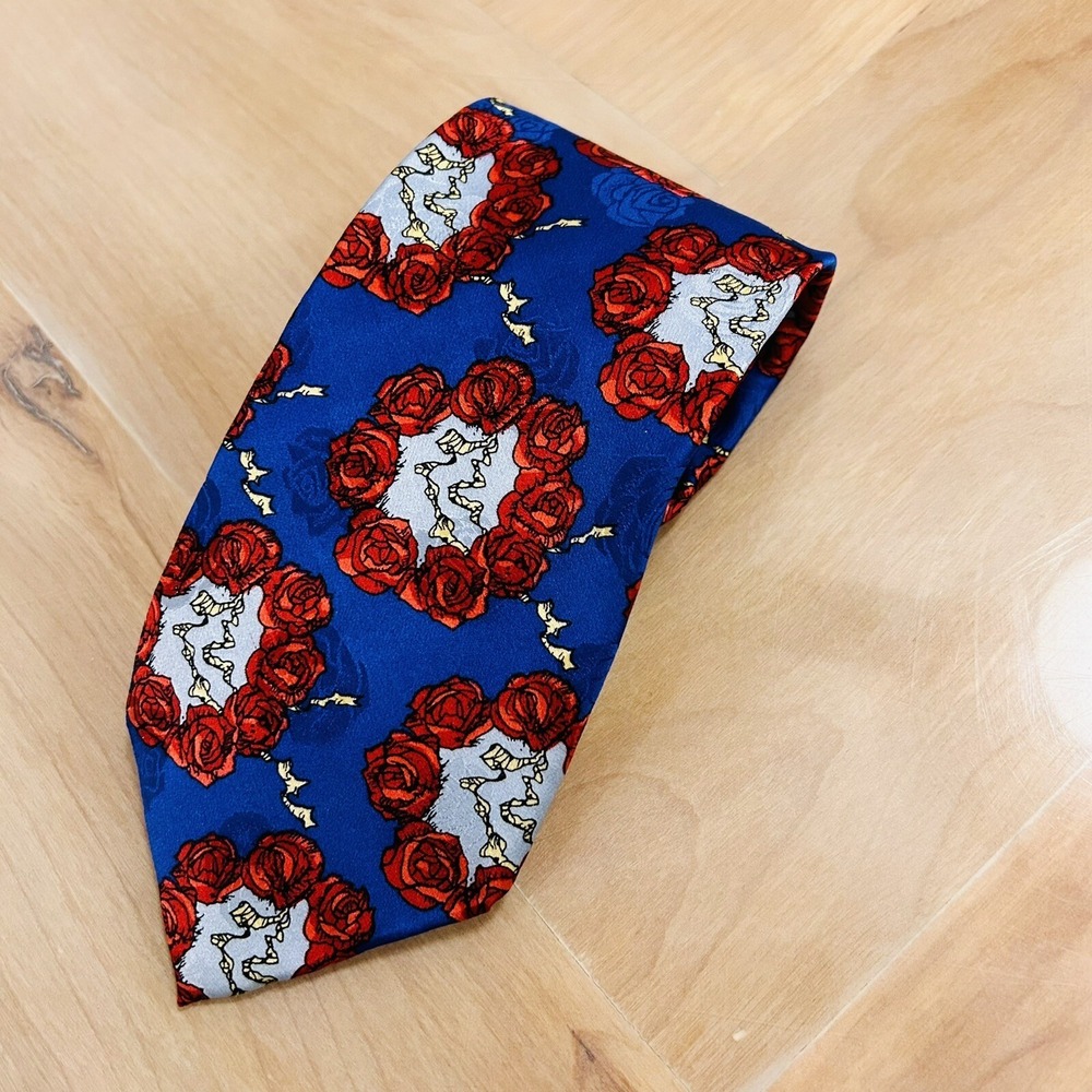 Grateful Dead Neck Tie Spanish Lady First Set Silk - Picture 10 of 10